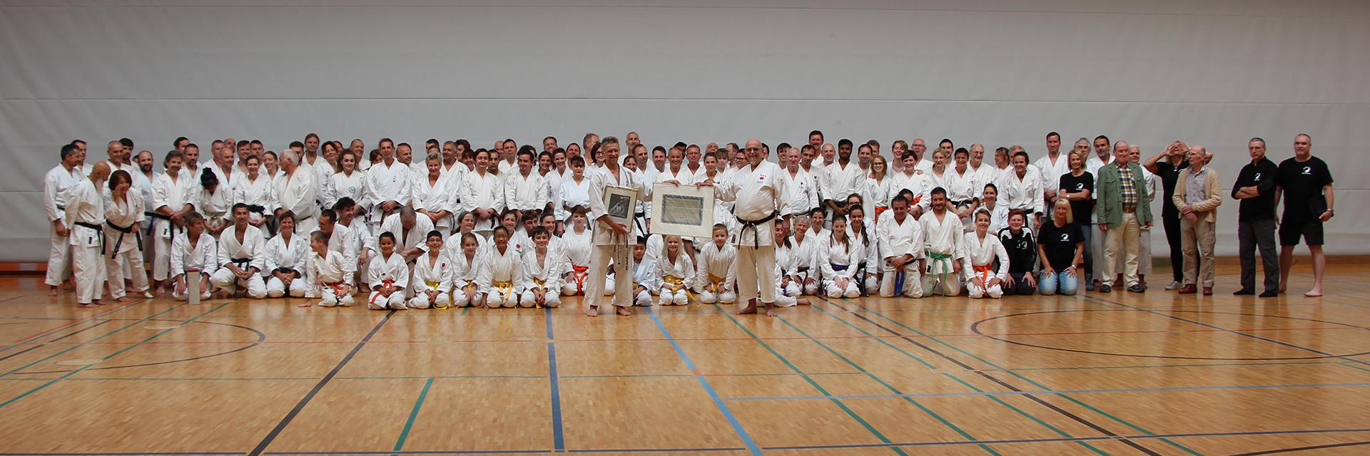 Gruppenfoto Karate Dojo Koblenz